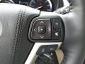 Almond 2019 Toyota Highlander Hybrid Limited AWD Steering Wheel