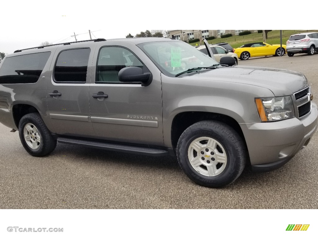 2007 Suburban 1500 LS 4x4 - Silver Birch Metallic / Light Titanium/Dark Titanium photo #24