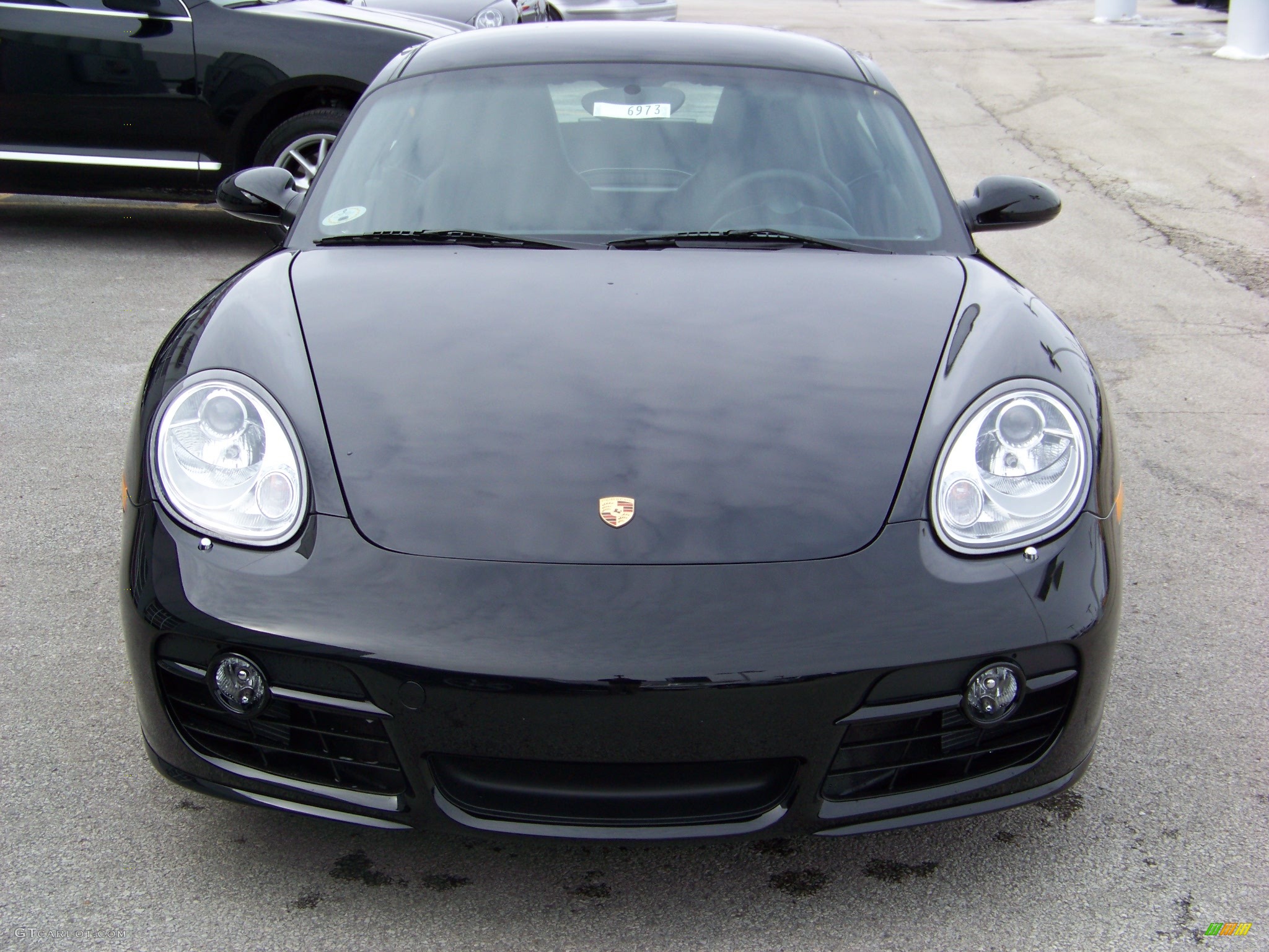 2008 Cayman S - Black / Black photo #2
