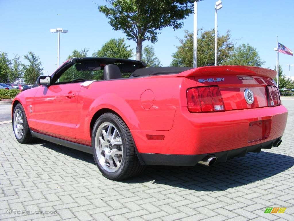 Torch Red 2009 Ford Mustang Shelby GT500 Convertible Exterior Photo #13105143