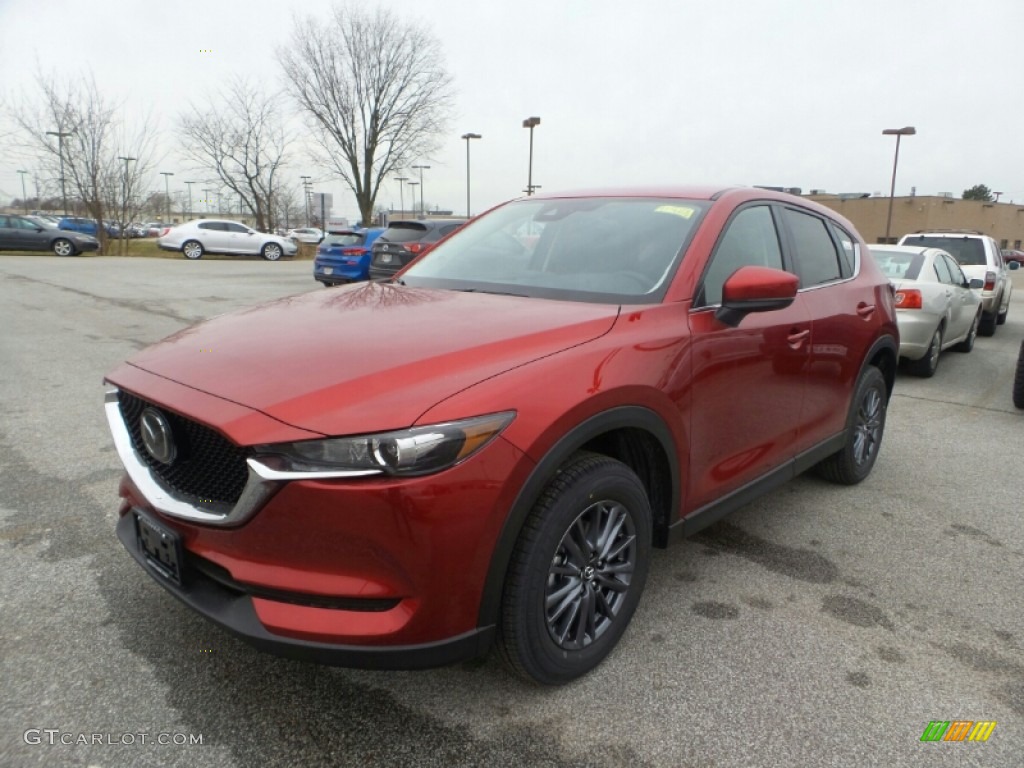 Soul Red Crystal Metallic 2019 Mazda CX-5 Touring AWD Exterior Photo #131051435