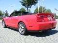 Torch Red 2009 Ford Mustang Shelby GT500 Convertible Exterior