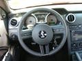Black/Black 2009 Ford Mustang Shelby GT500 Convertible Steering Wheel