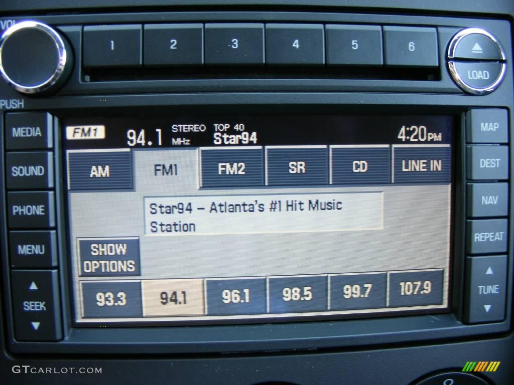 2009 Ford Mustang Shelby GT500 Convertible Navigation Photo #13105288