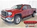 2018 Red Quartz Tintcoat GMC Sierra 1500 SLT Crew Cab 4WD  photo #1