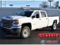 Summit White - Sierra 3500HD Crew Cab 4WD Photo No. 1