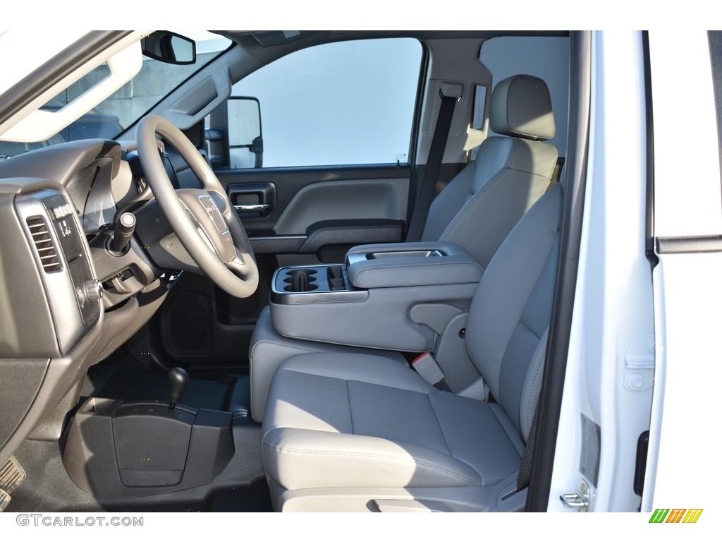 Dark Ash/Jet Black Interior 2019 GMC Sierra 3500HD Crew Cab 4WD Photo #131053352