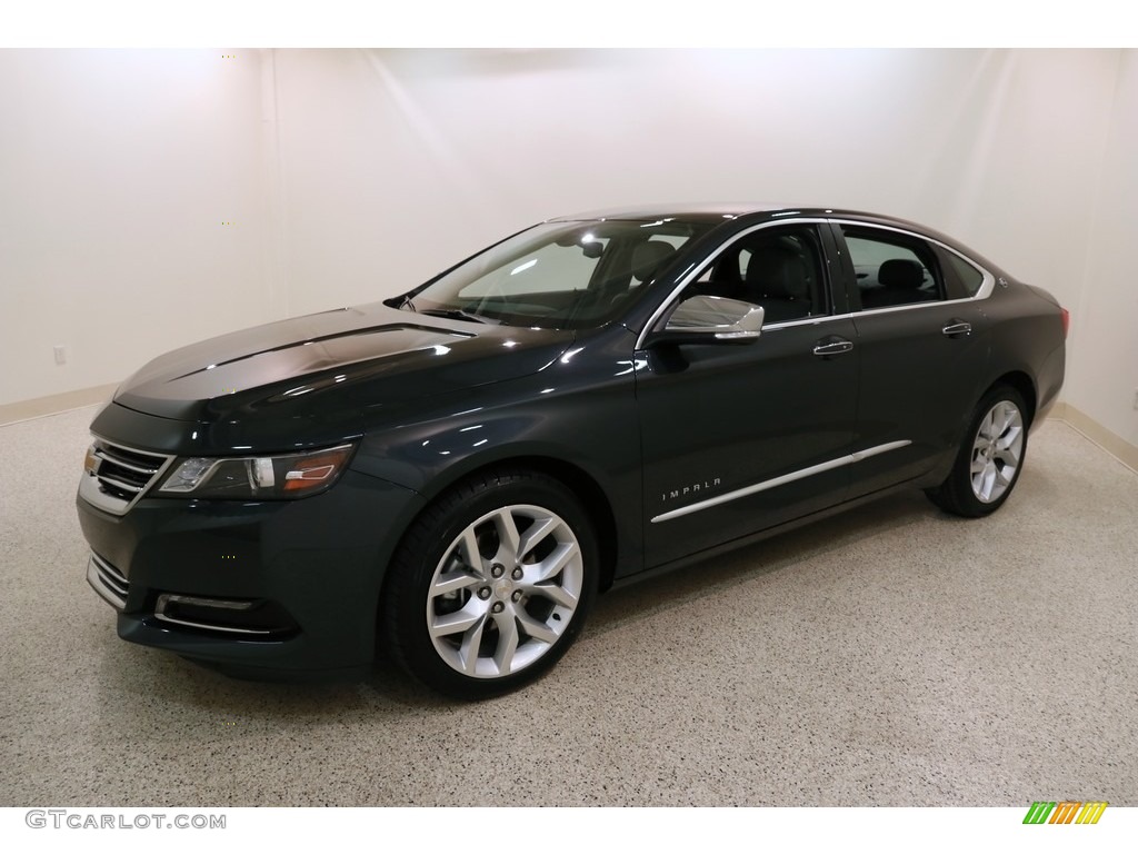 2018 Impala Premier - Graphite Metallic / Jet Black/Dark Titanium photo #3