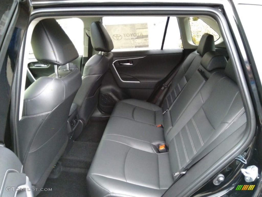 Black Interior 2019 Toyota RAV4 Limited AWD Photo #131054498