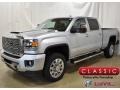 Quicksilver Metallic - Sierra 2500HD Denali Crew Cab 4WD Photo No. 1