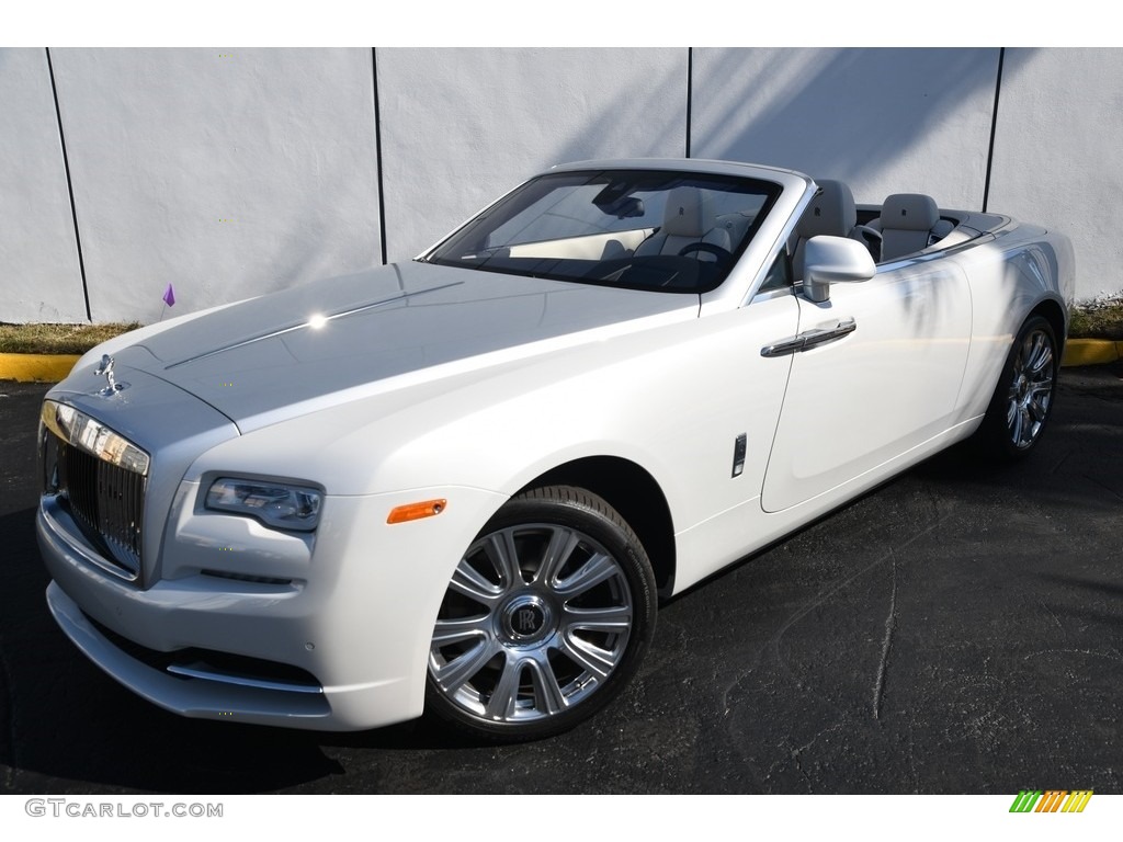 Andalusian White 2016 Rolls-Royce Dawn Standard Dawn Model Exterior Photo #131055467