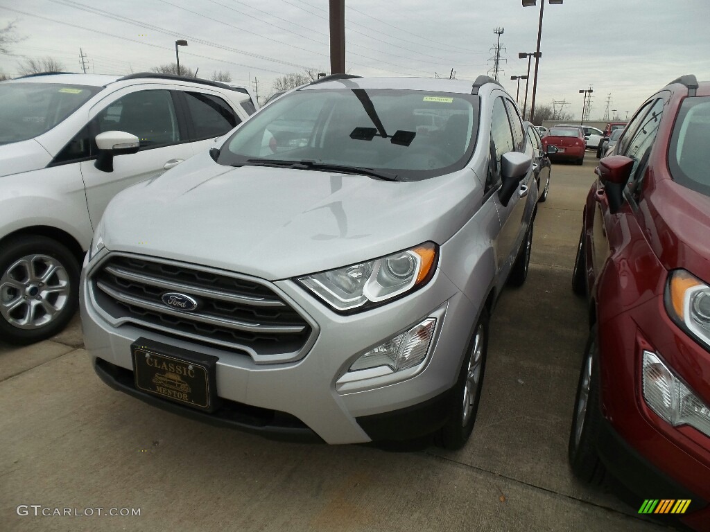 2018 EcoSport SE - Moondust Silver / Ebony Black photo #1