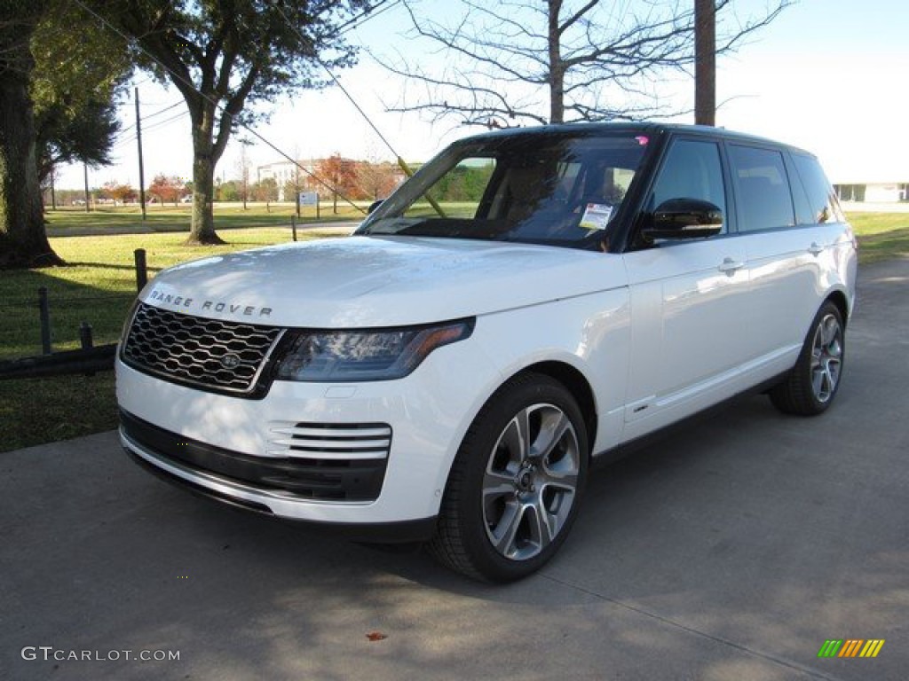 Fuji White 2019 Land Rover Range Rover Supercharged Exterior Photo #131056796