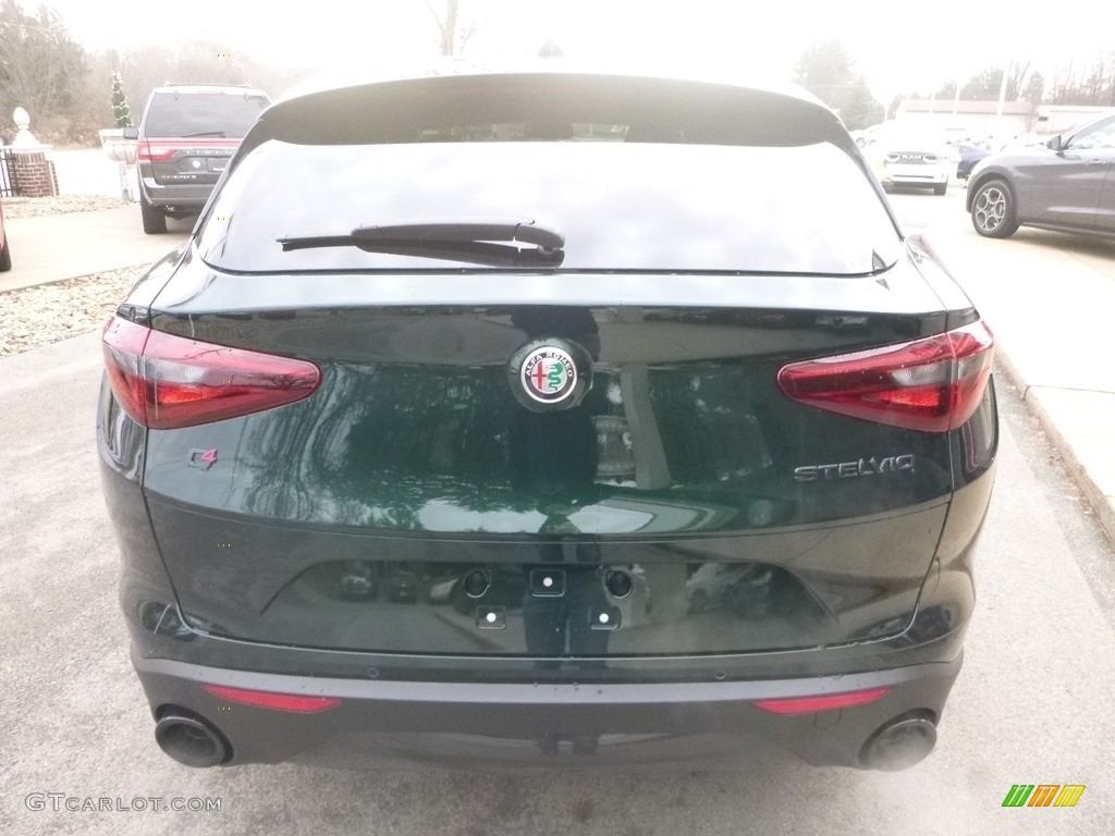 2019 Stelvio AWD - Verde Visconti (Green) Metallic / Black photo #7