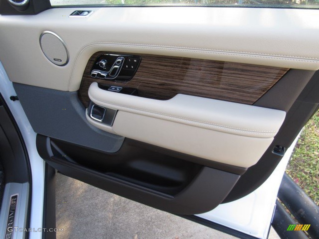 2019 Land Rover Range Rover Supercharged Espresso/Almond Door Panel Photo #131056979