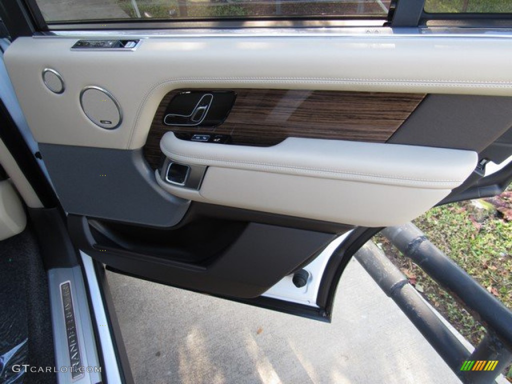 2019 Land Rover Range Rover Supercharged Espresso/Almond Door Panel Photo #131057018