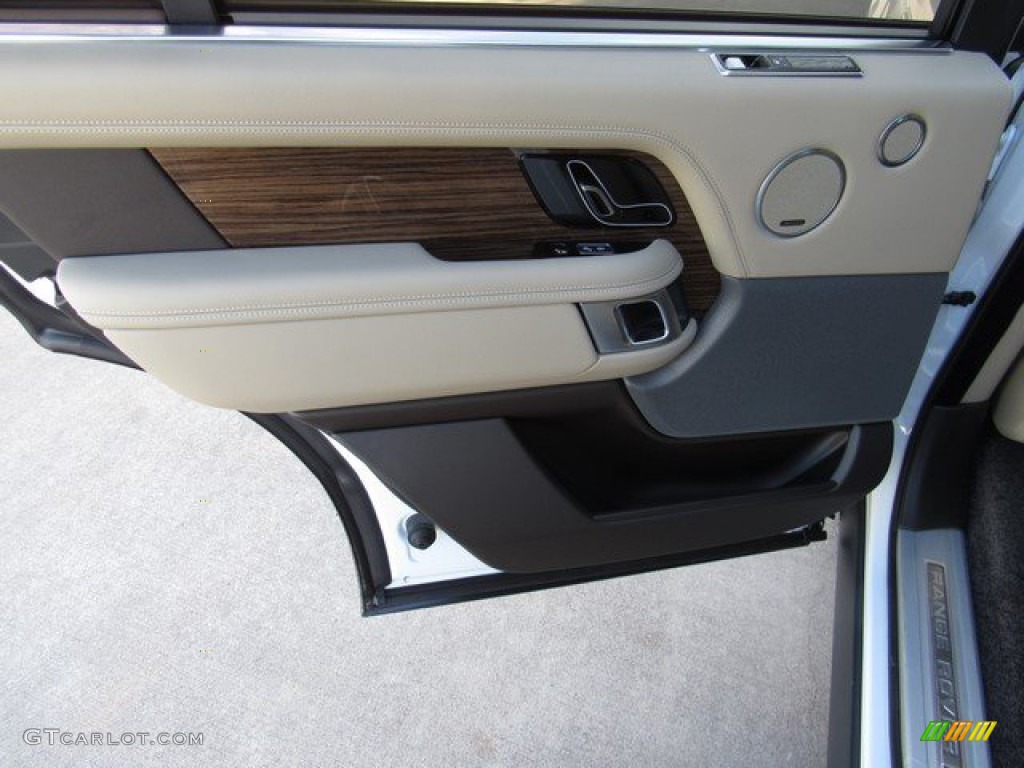 2019 Land Rover Range Rover Supercharged Espresso/Almond Door Panel Photo #131057081