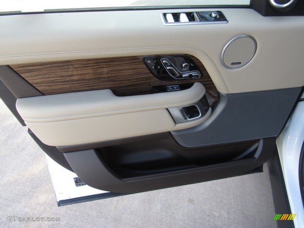 2019 Land Rover Range Rover Supercharged Espresso/Almond Door Panel Photo #131057105