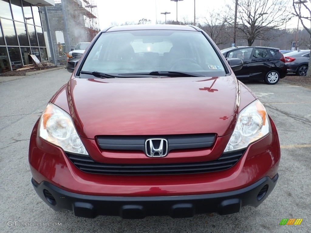 2007 CR-V LX 4WD - Tango Red Pearl / Black photo #9