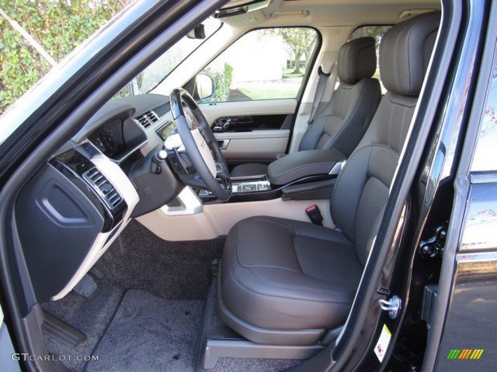Espresso/Almond Interior 2019 Land Rover Range Rover HSE Photo #131057747