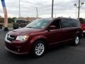 2018 Octane Red Pearl Dodge Grand Caravan SXT  photo #1