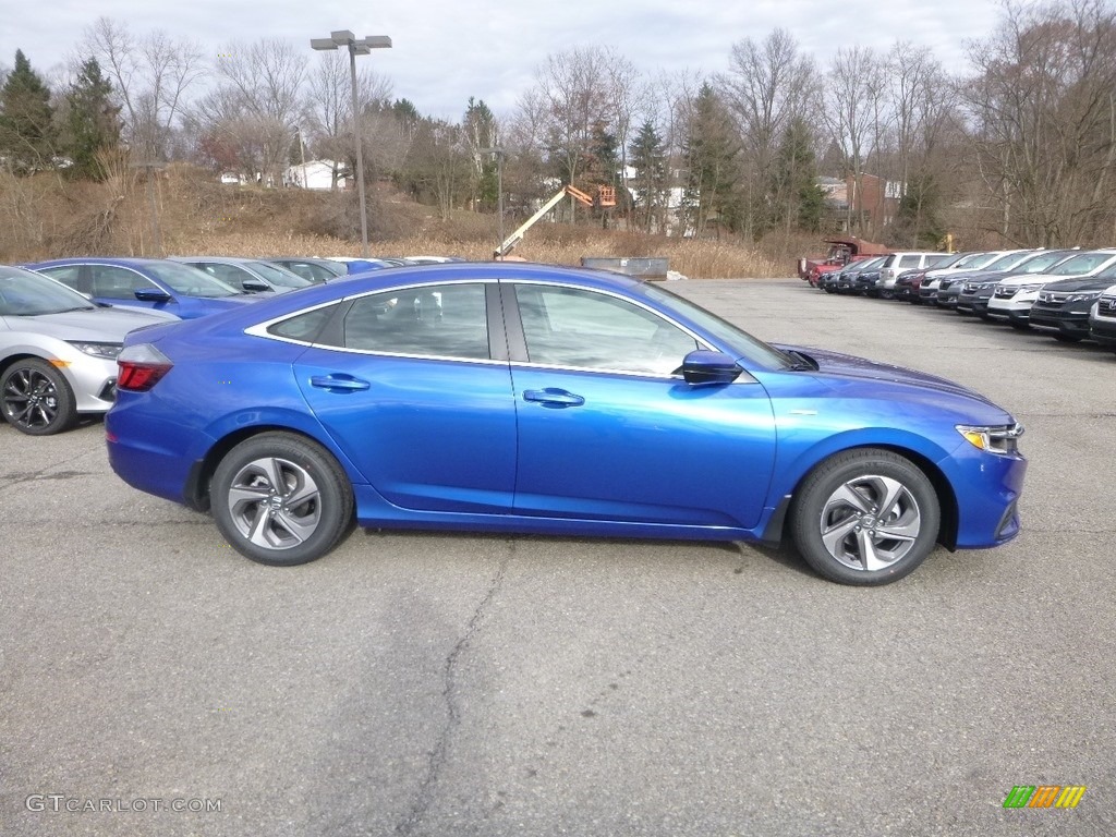 Aegean Blue Metallic 2019 Honda Insight LX Exterior Photo #131060408