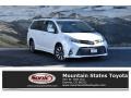 Blizzard Pearl White 2019 Toyota Sienna Limited AWD