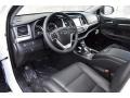 2019 Toyota Highlander Black Interior Interior Photo