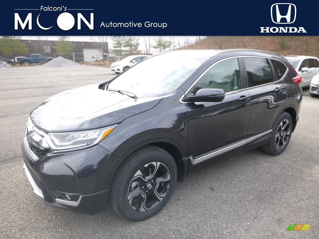 2019 CR-V Touring AWD - Gunmetal Metallic / Gray photo #1