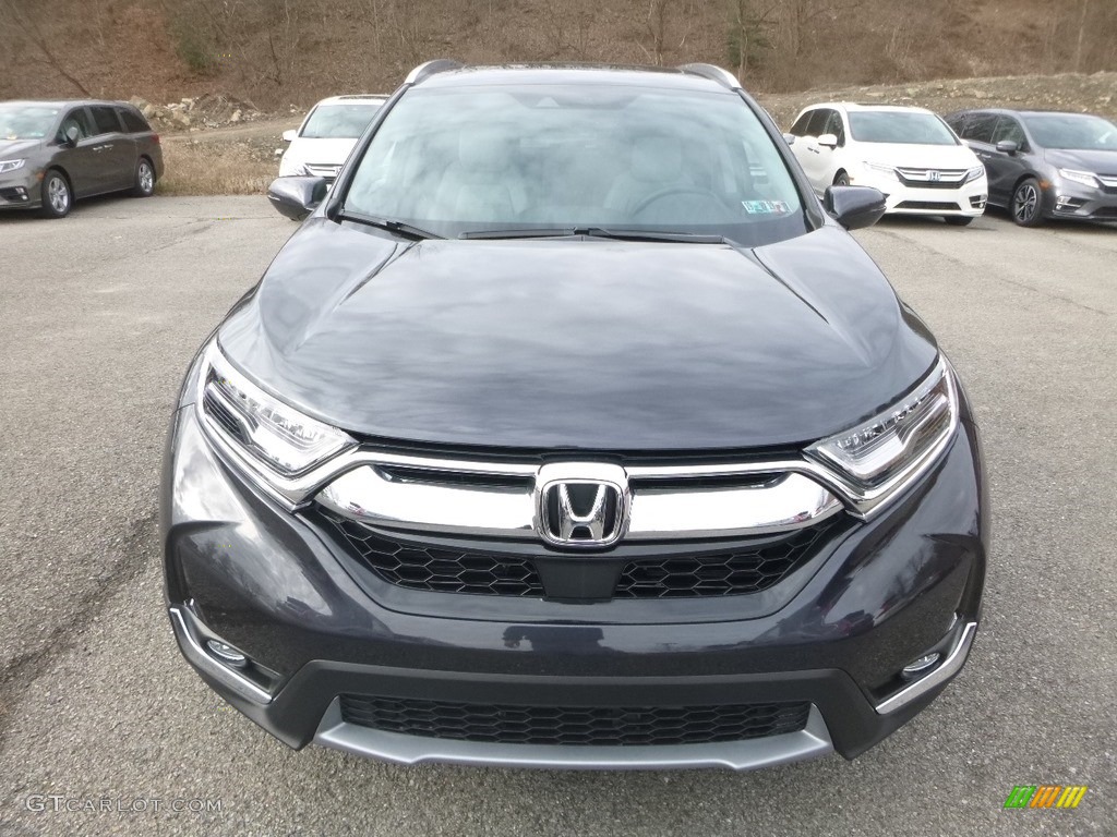 2019 CR-V Touring AWD - Gunmetal Metallic / Gray photo #6
