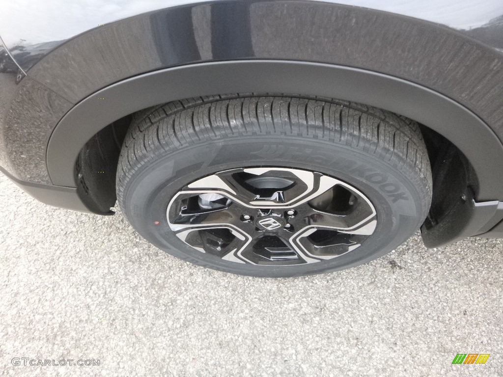 2019 CR-V Touring AWD - Gunmetal Metallic / Gray photo #7