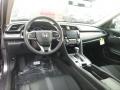 Black 2019 Honda Civic EX Sedan Interior Color
