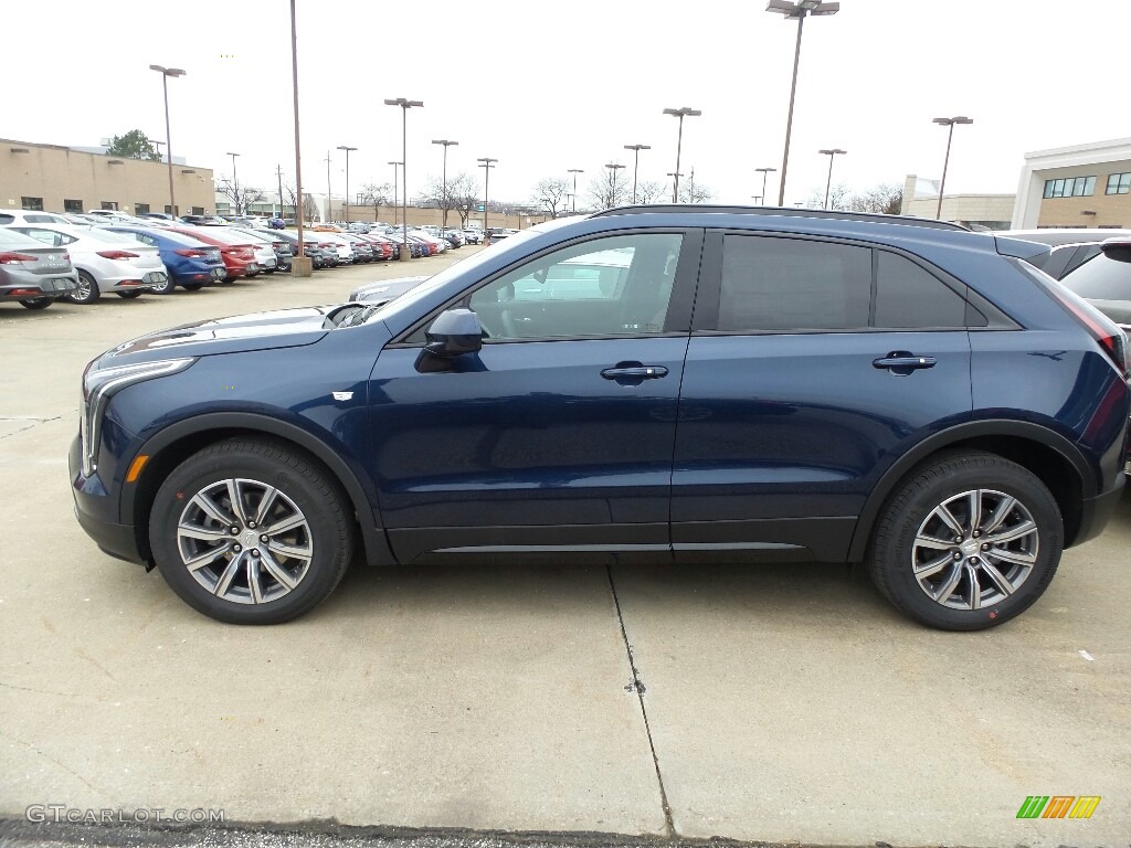 Twilight Blue Metallic 2019 Cadillac XT4 Sport AWD Exterior Photo #131063504