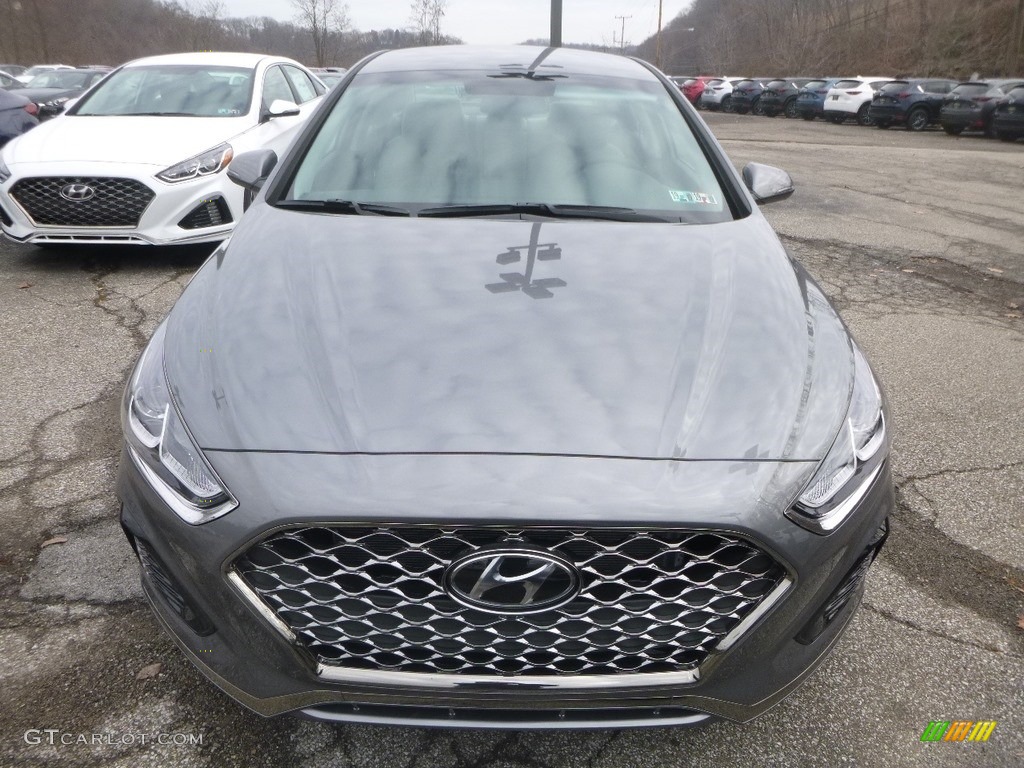 2019 Sonata SEL - Machine Gray / Gray photo #4