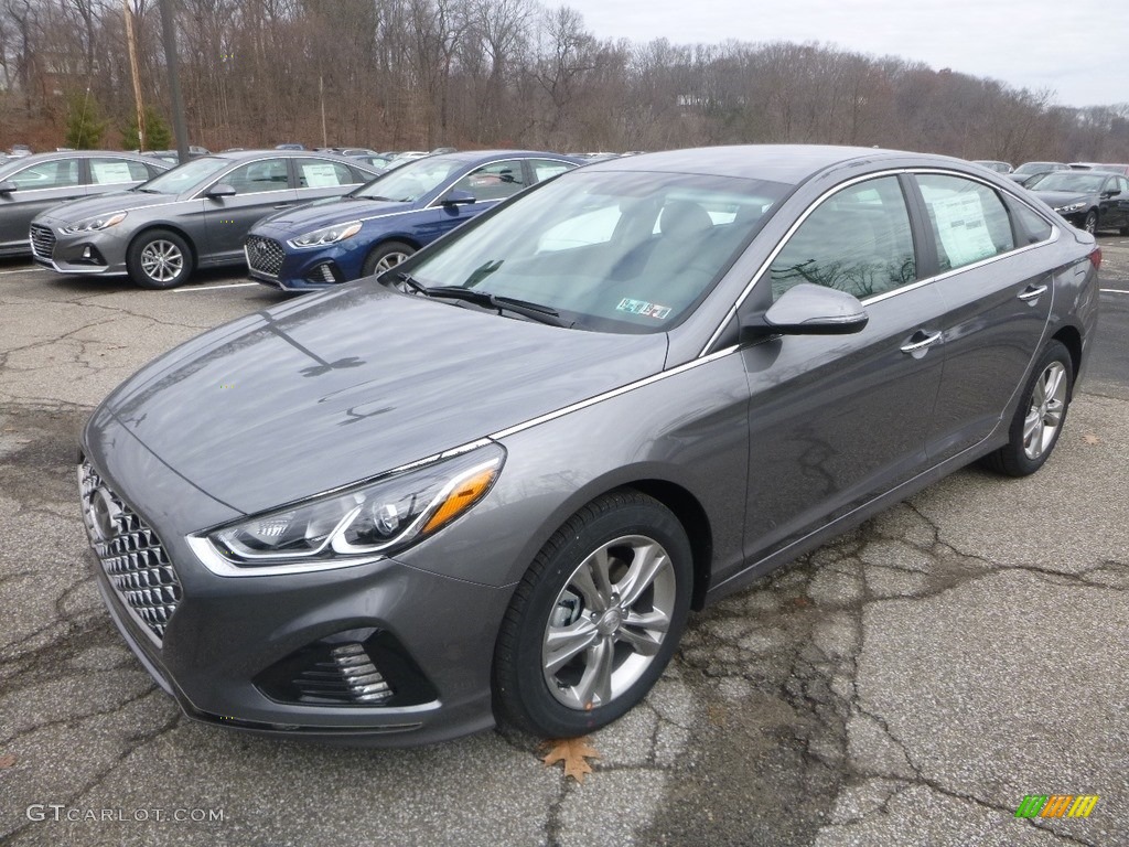 2019 Sonata SEL - Machine Gray / Gray photo #5