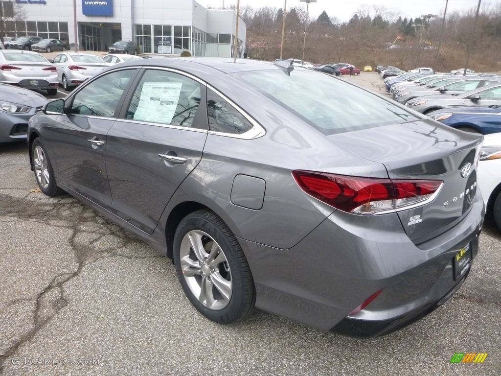 2019 Sonata SEL - Machine Gray / Gray photo #6