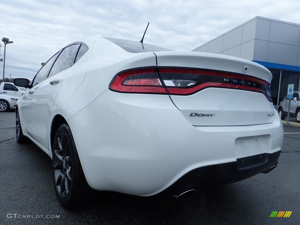 2015 Dart SXT - Bright White / Black/Light Tungsten Accent Stitching photo #5
