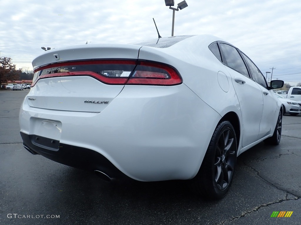 2015 Dart SXT - Bright White / Black/Light Tungsten Accent Stitching photo #7