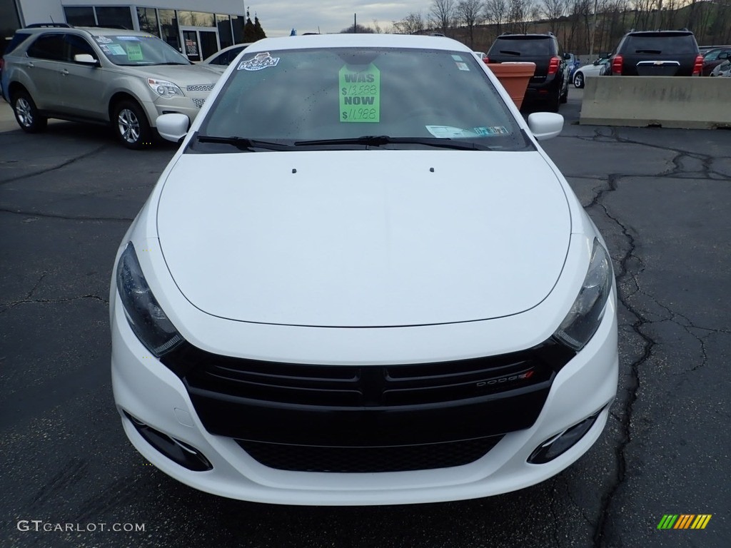 2015 Dart SXT - Bright White / Black/Light Tungsten Accent Stitching photo #12