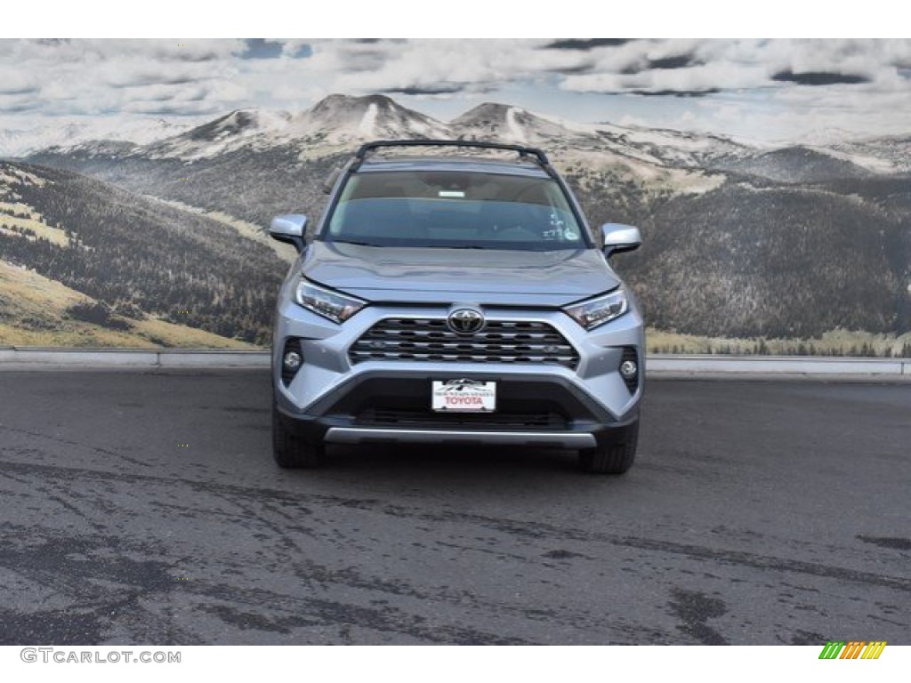 2019 RAV4 Limited AWD - Silver Sky Metallic / Black photo #2