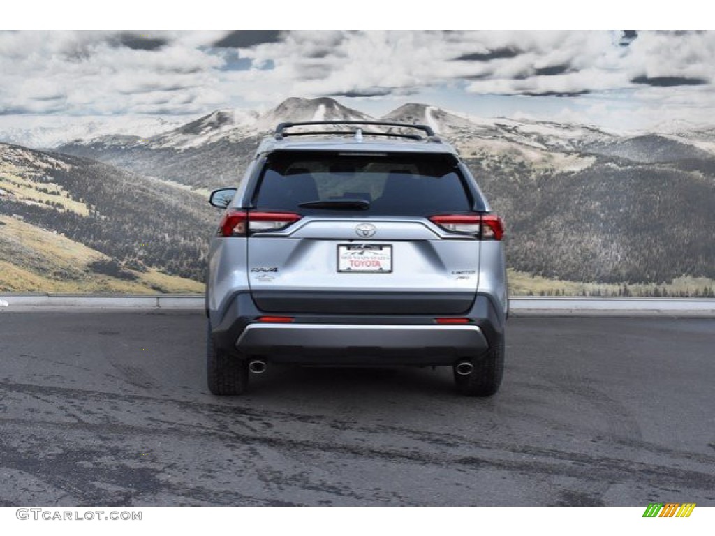 2019 RAV4 Limited AWD - Silver Sky Metallic / Black photo #4