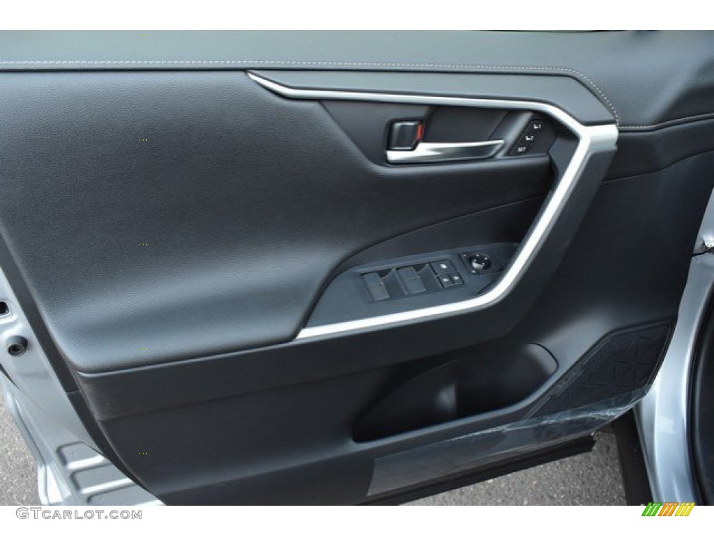 2019 Toyota RAV4 Limited AWD Black Door Panel Photo #131065880