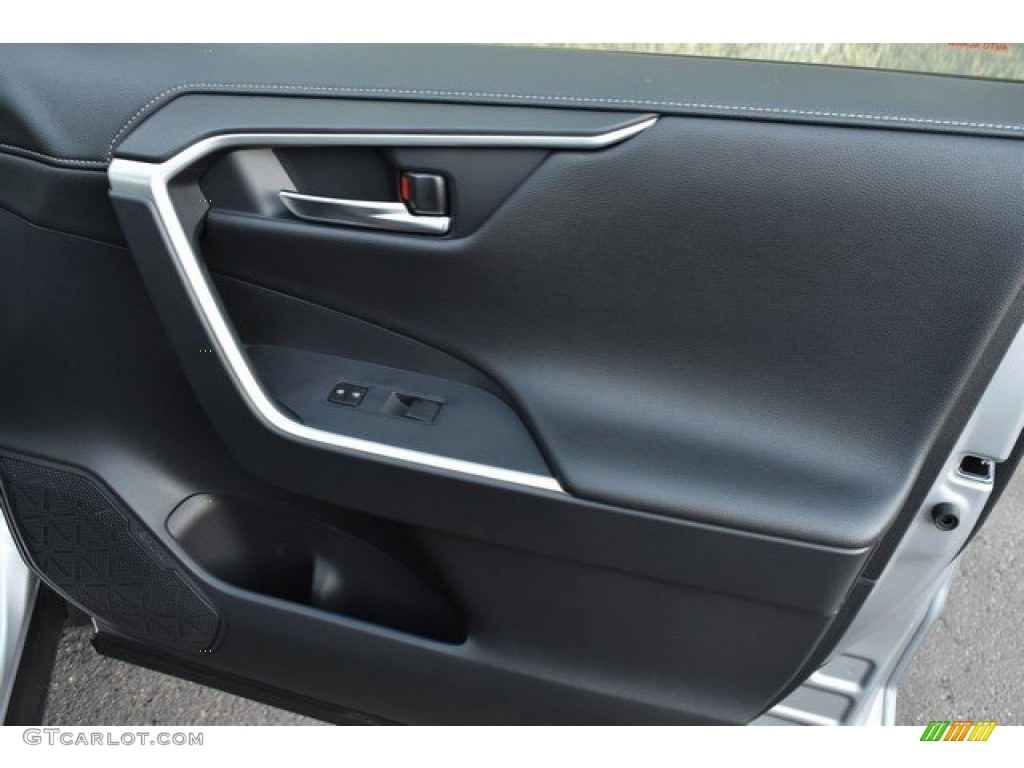 2019 Toyota RAV4 Limited AWD Black Door Panel Photo #131065904
