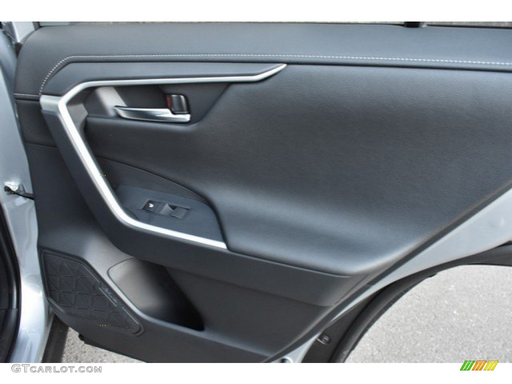 2019 Toyota RAV4 Limited AWD Black Door Panel Photo #131065919