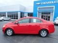 2012 Victory Red Chevrolet Sonic LT Sedan  photo #3