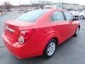 2012 Victory Red Chevrolet Sonic LT Sedan  photo #9