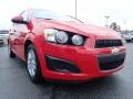 2012 Victory Red Chevrolet Sonic LT Sedan  photo #12