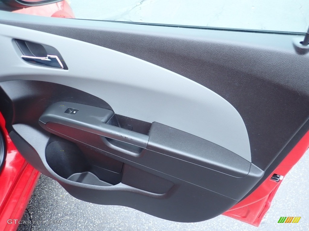 2012 Sonic LT Sedan - Victory Red / Jet Black/Dark Titanium photo #17