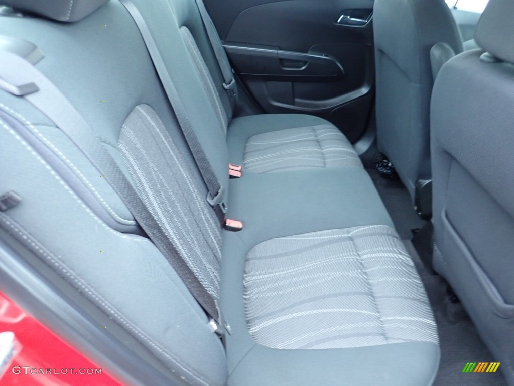 2012 Sonic LT Sedan - Victory Red / Jet Black/Dark Titanium photo #18