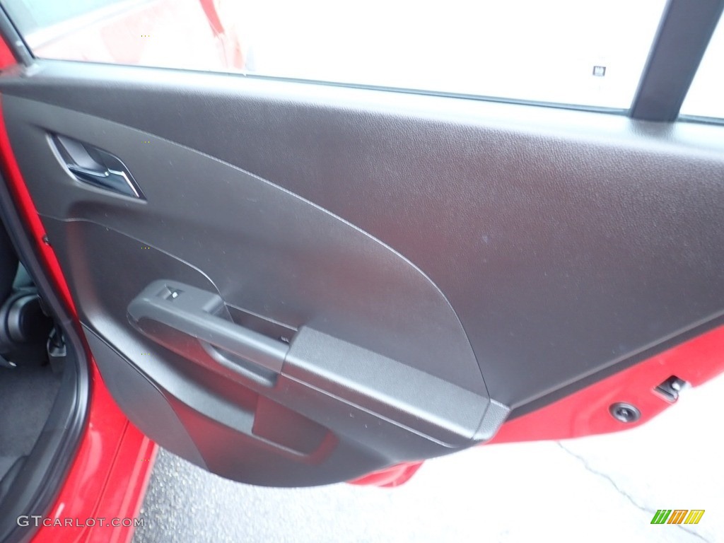 2012 Sonic LT Sedan - Victory Red / Jet Black/Dark Titanium photo #19